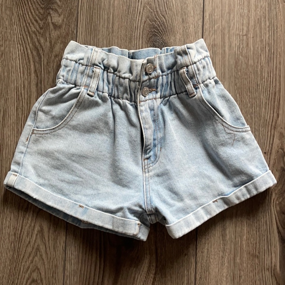 Pacsun paperbag shorts